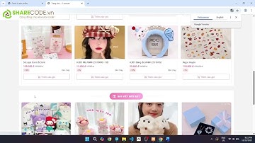 Mã code 46924 Full code + báo cáo website Laravel 10 quản lý cửa hàng bán phụ kiện quà tặng