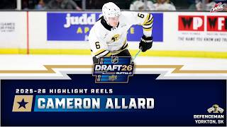2025-26 NHL Draft Highlight Reels – Cameron Allard