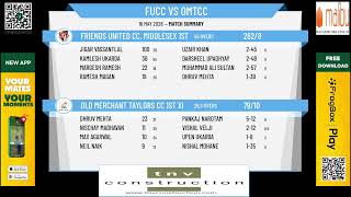 Friends United CC, Middlesex 1st XI v Old Merchant Taylors CC 1st XI