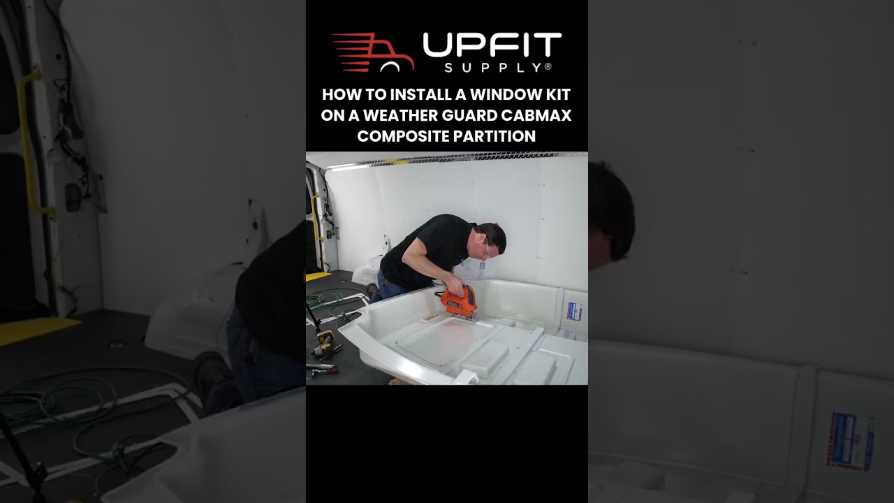 Upgrade Your Van: Weather Guard CabMax Window Install!