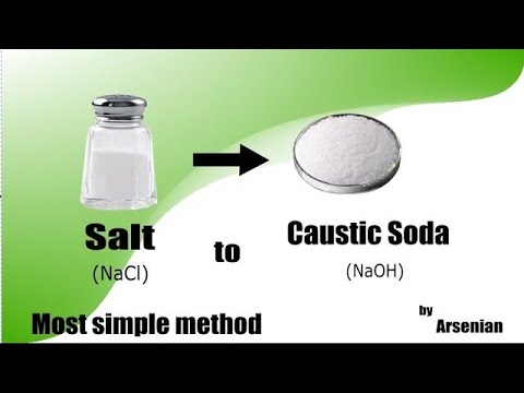 Making sodium Hydroxide from salt || Fantastic reaction || ArseniaN ||
