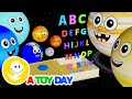 Learn abc with planets songs compilation for baby  children planet rhymes  brush your teeth song