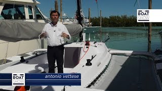 [ENG] CORSAIR 760 - Sailing Trimaran Tour - The Boat Show