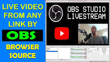 How to Live Video from Link by OBS | Browser Source | Copy Link Live on Facebook or YouTube