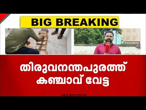 തിരുവനന്തപുരത്ത് വൻ കഞ്ചാവ് വേട്ട; വില്പനയ്ക്കായി സൂക്ഷിച്ചിരുന്ന 18 കിലോ കഞ്ചാവ് പിടികൂടി