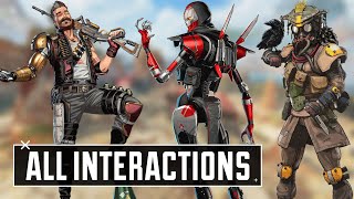 NEW Season 18 Harbinger CE All Interactions Voice Lines  Apex Legends