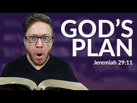 Knowing God's Plan For Your Life - Jeremiah 29:11 - Popular Bible Verses