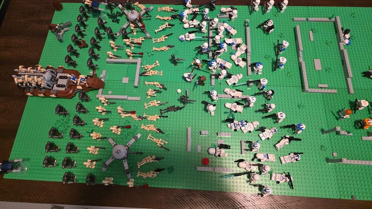 Giant Lego clone wars Moc 