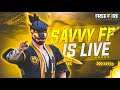🔴 SAVVY FF IS LIVE । ROAD TO 100k । PLAYING WITH SUBSCRIBERS । BR  RANK PUSH DIAMOND GIVWAY💎
