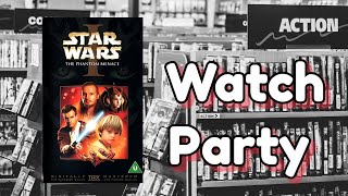 Star Wars Episode 1: The Phantom Menace Watch Party & Commentary