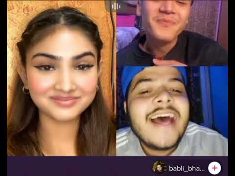 tiktok live highlights video |aayush |babli bhai |cezal |funny flirting video |Coolboyyyg