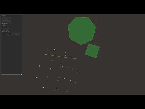 GJK Algorithm Step Through
