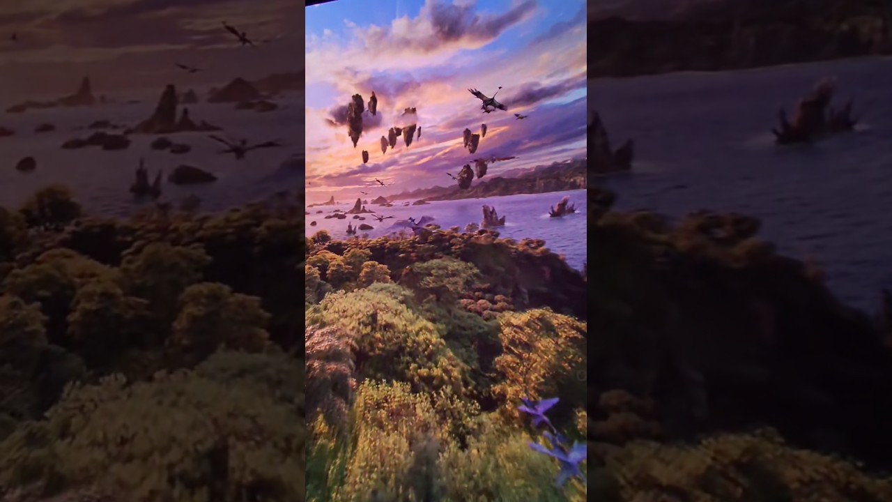 Soar on a banshee through Pandora's floating mountains 