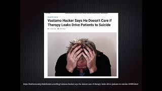 Episode 58: On Mental Health, Cyber Security and Blackmail