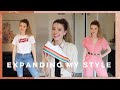 Trying & Styling Clothes That  "Aren't My Style"! | Expanding My Style