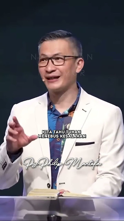 Carilah pasangan hidup yang seiman - Ps. Philip Mantofa