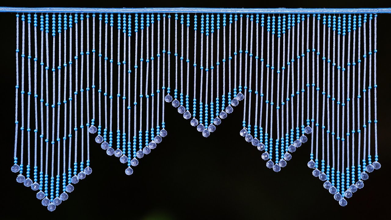 Amazing Pearl Toran Making Idea || DIY Door Hanging Craft Idea || Pearl Toran making at Home