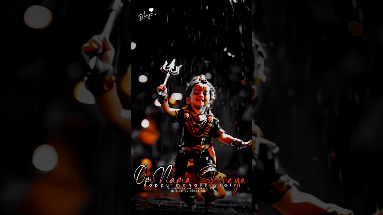 Happy Maha Shivaratri 2026  | Lord Shiva 4K WhatsApp Status | kdpapaeditz