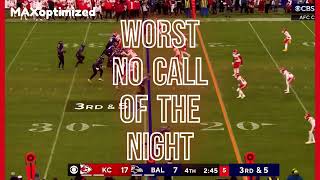 Was the RAVENS CHIEFS Game RIGGED?? | 🚨 WORST NO CALL of the NIGHT 🚨 | AFC Championship Game 2024