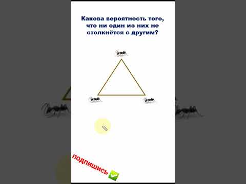 Задача о муравьях-путешественниках #логика #математика