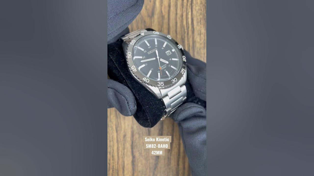 Seiko Kinetic 5M82-0AH0 | Daily Watch Check #seiko #watch #thecollection -  YouTube