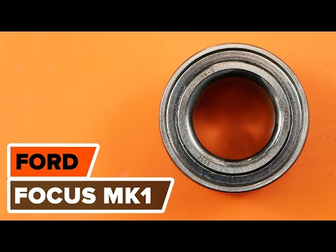 How to change rear wheel bearing on FORD FOCUS (DAW) [TUTORIAL AUTODOC]