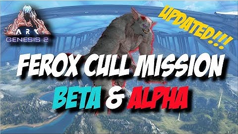 (UPDATED) Ark Survival Evolved - Ferox Cull Beta & Alpha Official PvE Xbox Genesis 2 Server