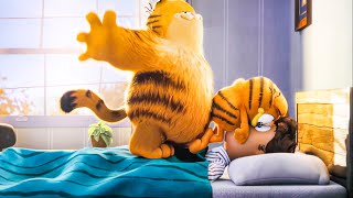 WHEN 2 ORANGE BARBARIAN CATS WREAK HAVOC IN A HOUSE I Movie Recap The Garfield Movie 2024