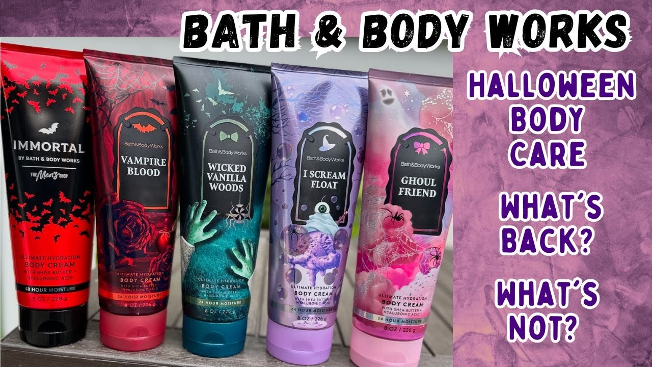 Bath & Body Works Halloween Body Care! What's Back? What's Not?