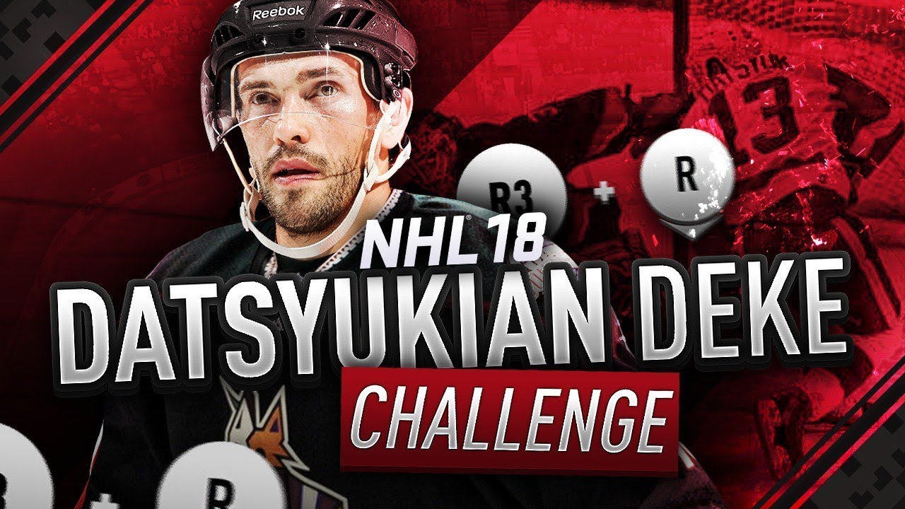 NHL 18 DATSYUKIAN DEKE CHALLENGE! - YouTube