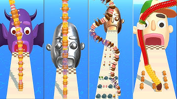 Sandwich Runner Gameplay Walkthrough Part 14 || Survival Game Levels To (Play iOS, Android)