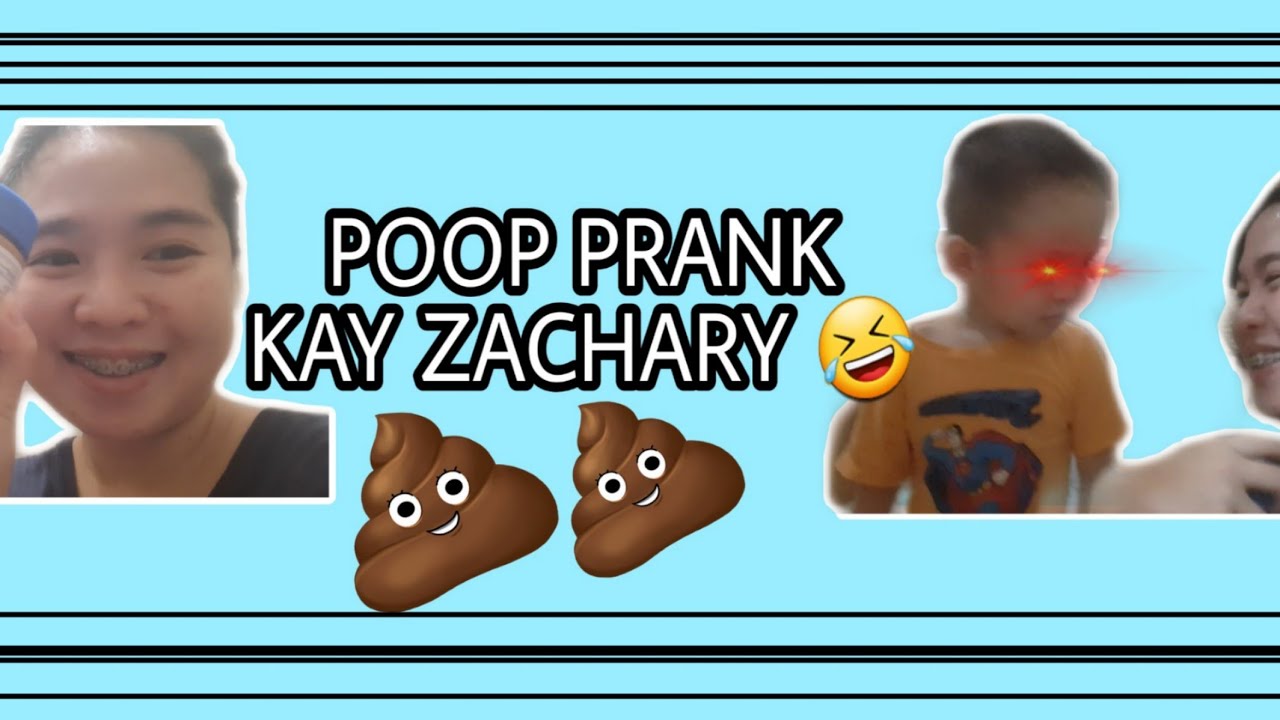 POOP PRANK hindi agad napansin Zachventurestv YouTube