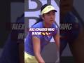 Alex Eala Conquers Xinyu Wang in Rome #alexeala #tennis #wowtennis #rome