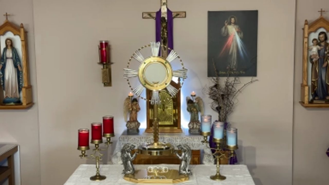 LIVE Eucharistic Adoration - Sisters of Divine Mercy