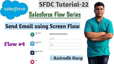 Send Email Notification using Screen Flow in Salesforce | SFDC-22 | Salesforce by Anirudh Garg