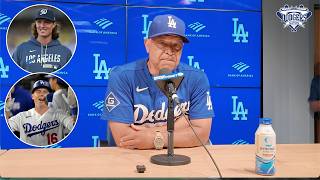 Dave Roberts Shares Great Will Smith/Tyler Glasnow Updates, Reveals Plan For Kiké Hernández Return!