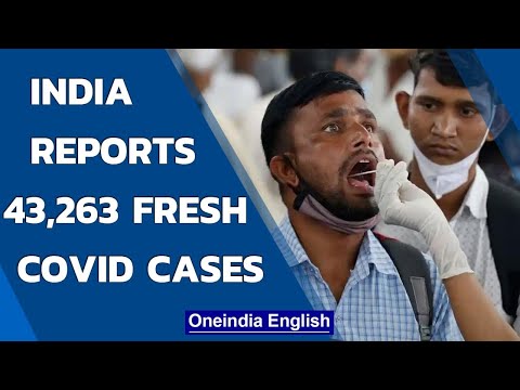 कोविड अपडेट: भारत में पिछले 24 घंटों में 43,263 नए मामले सामने आए | वनइंडिया न्यूज