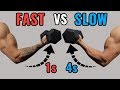 Slow Reps vs Fast Reps for Muscle Growth