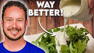 Easy Homemade Blue Cheese Dressing (Better Than ANY Store Bought!) Easy Homemade Blue Cheese Dressing (Better Than ANY Store Bought!)