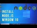 Guide to Installing Node.js on Windows 10