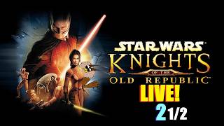 Twigs Plays Star Wars KOTOR LIVE! Part 2 1/2
