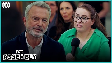 The question that shook Sam Neill | The Assembly | ABC iview