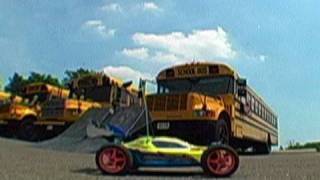 Rc Car Jumps School Bus 18 Buggy Backflips Over Bus