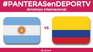 Argentina vs Colombia - Amistoso Internacional