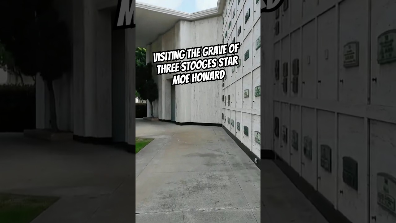 Посещение могилы звезды «Трёх балбесов» Мо Ховарда 
