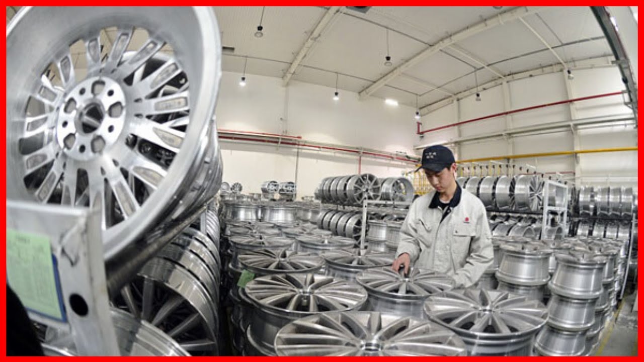 Amazing Heavy Duty Wheel Manufacturing & Other Amazing Production Method. Best Factory Machines