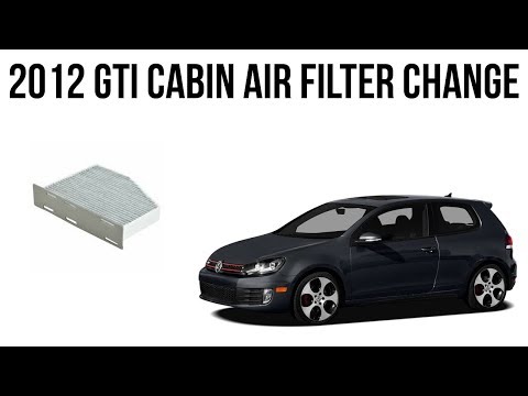 MK7 GTI Cabin (Pollen) Filter DIY Install 