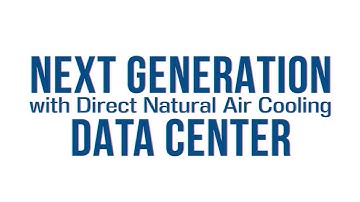 Animation Next Generation Data Center with free Airflow