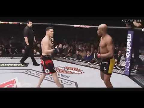 Anderson Silva vs Nick Diaz [Fight Highlights]
