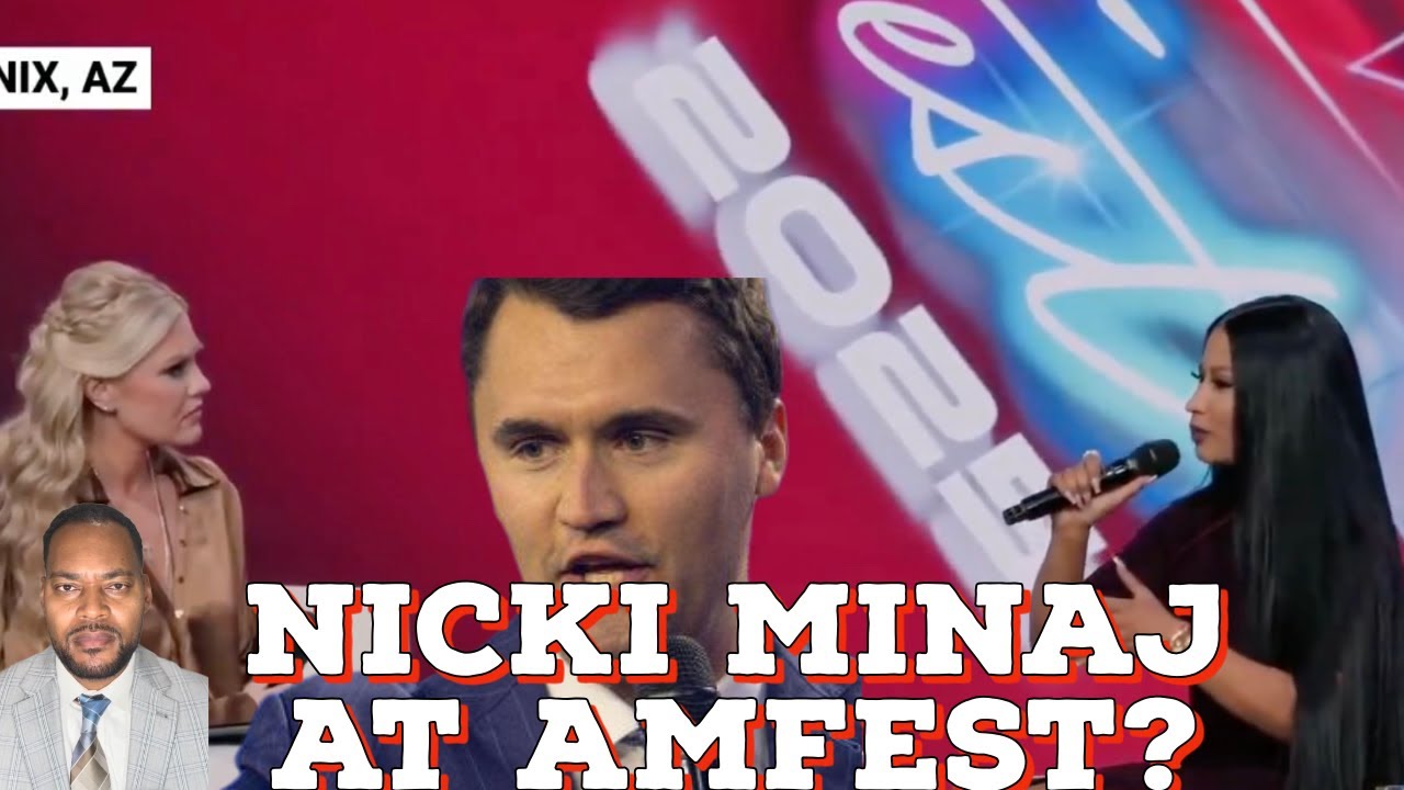 Вот что Чарли Кирк думал о Ники Минаж как об образце для подражания для темнокожих девушек.